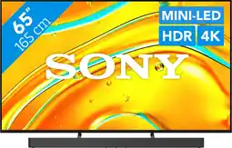 Coolblue Sony Bravia 5 65 XR Mini-led (2025) + Sony Bravia Theatre Bar 8 aanbieding