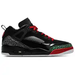 Foot Locker Jordan Spizike Sneakers Heren - Zwart - Maat 42.5 - Leer aanbieding