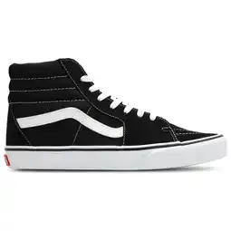 Foot Locker Vans SK8-Hi Sneakers Heren - Zwart - Maat 42 - Leer aanbieding