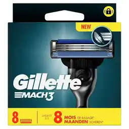 De Online Drogist Gillette Mach3 Scheermesjes aanbieding