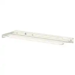 IKEA Utstra handdoekstang - wit, metaal, rechthoekig, eenvoudig ontwerp aanbieding