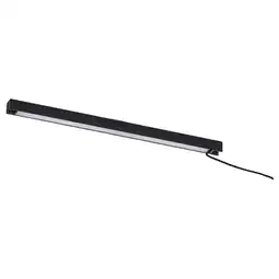 IKEA Skydrag: strakke zwarte led-lichtstrip voor de keuken, rechthoekige vorm, verstelbare beugel aanbieding