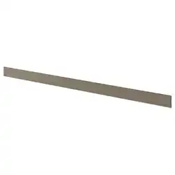 IKEA Voxtorp bruine keukenplint, kunststof, lang, rechthoekig, eenvoudig design aanbieding