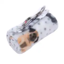 Zooplus zooplus Basics knusse deken Fleece Honden Stippen 100x70cm hond aanbieding