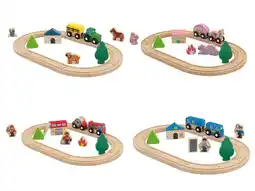 Lidl lupilu Houten treinset aanbieding