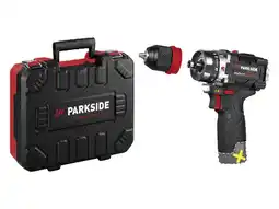 Lidl PARKSIDE PERFORMANCE Accu-klopboormachine 12 V zonder accu en lader aanbieding