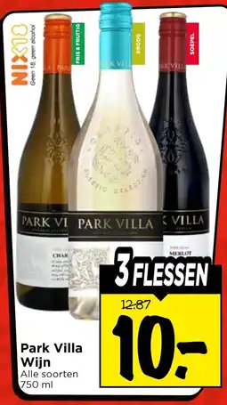 Vomar Voordeelmarkt Park Villa Wijn aanbieding