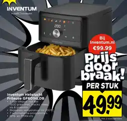 Vomar Voordeelmarkt Inventum Hetelucht Friteuse GF6olHLDB aanbieding
