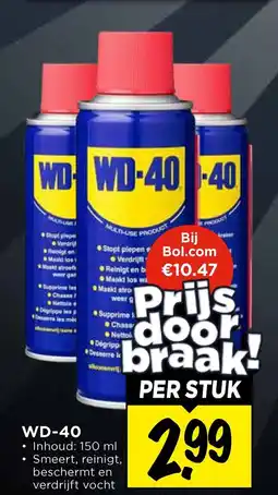 Vomar Voordeelmarkt WD-40 aanbieding