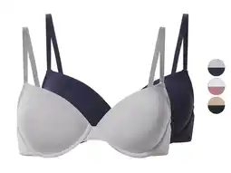 Lidl esmara Set van 2 dames T-shirt-BH's aanbieding