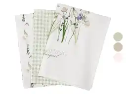 Lidl LIVARNO Theedoekenset 50 x 70 cm aanbieding