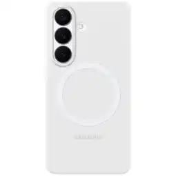 MediaMarkt Samsung Silicone Magnet Telefoonhoesje Voor Samsung Galaxy S26 Wit aanbieding