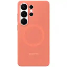 MediaMarkt Samsung Silicone Magnet Telefoonhoesje Voor Samsung Galaxy S26 Ultra Rood aanbieding