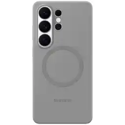 MediaMarkt Samsung Silicone Magnet Telefoonhoesje Voor Samsung Galaxy S26 Ultra Grijs aanbieding