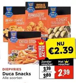 Vomar Voordeelmarkt Duca Snacks aanbieding