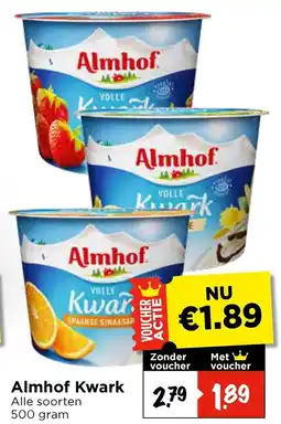 Vomar Voordeelmarkt Almhof Kwar aanbieding