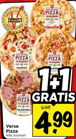Vomar Voordeelmarkt Verse Pizza aanbieding