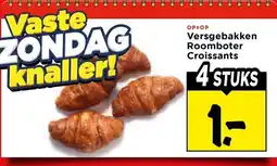 Vomar Voordeelmarkt Versgebakken Roomboter Croissants aanbieding
