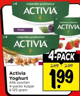 Vomar Voordeelmarkt Activia Yoghurt aanbieding