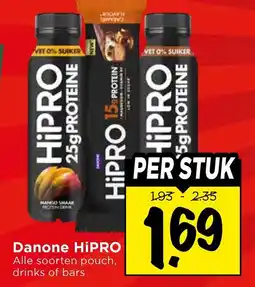 Vomar Voordeelmarkt Danone HIPRO aanbieding