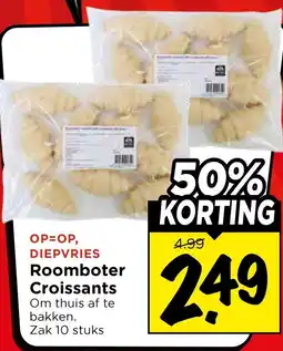 Vomar Voordeelmarkt Roomboter Croissants aanbieding