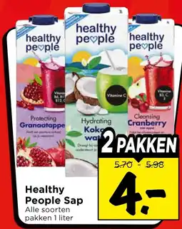 Vomar Voordeelmarkt Healthy People Sap aanbieding