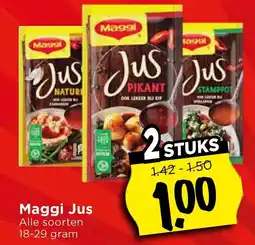 Vomar Voordeelmarkt Maggi Jus aanbieding
