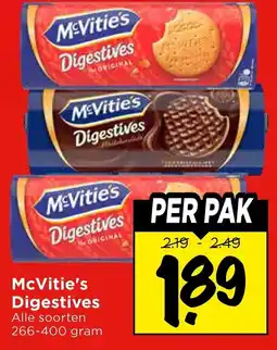 Vomar Voordeelmarkt McVitie's Digestives aanbieding