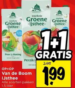 Vomar Voordeelmarkt Van de Boom IJsthee aanbieding