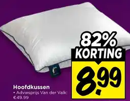 Vomar Voordeelmarkt Hoofdkussen aanbieding