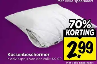 Vomar Voordeelmarkt Kussenbeschermer aanbieding