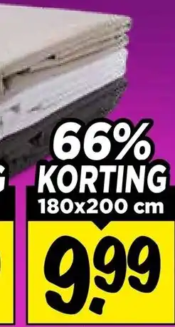 Vomar Voordeelmarkt Hoeslaken aanbieding
