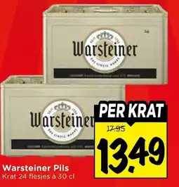 Vomar Voordeelmarkt Warsteiner Pils aanbieding