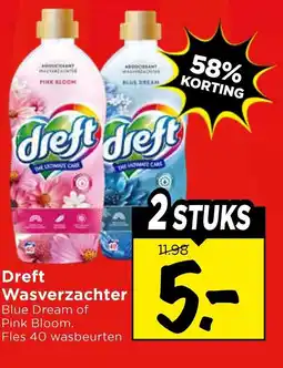Vomar Voordeelmarkt Dreft Wasverzachter aanbieding