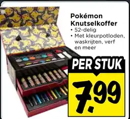 Vomar Voordeelmarkt Pokémon Knutselkoffer aanbieding