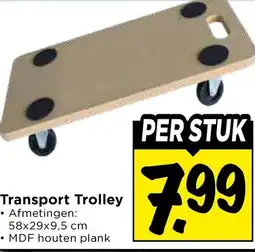 Vomar Voordeelmarkt Transport Trolley aanbieding