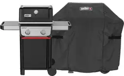 Coolblue Weber Spirit E-210 + Weber Premium Barbecuehoes Spirit II aanbieding