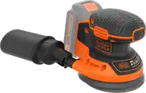 Praxis Black+Decker BDCROS18N-XJ Excenterschuurmachine - 18V - diam. 125mm (zonder accu) aanbieding