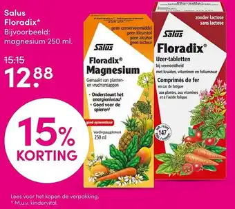 DA Salus Floradix 250 ml aanbieding