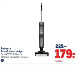 Makro Rowenta 2-in-1 vloerreiniger T aanbieding