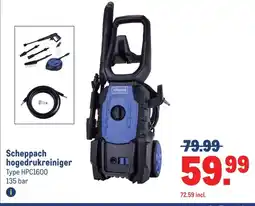 Makro Scheppach hogedrukreiniger T aanbieding