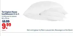 Makro Tarrington House hoofdkussen 3-in-1 In dikte aan te passen 60 x 70 cm aanbieding