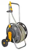 Praxis Hozelock slangenwagen + tuinslang 50m Ø12,5mm & accessoires aanbieding