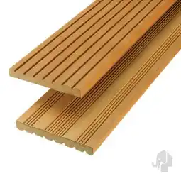 Praxis Elephant Vlonderplank - Almendrillo - Groef / Semi-ribbel - 245x14,5x1,8cm aanbieding