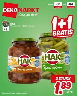Dekamarkt Hak aanbieding