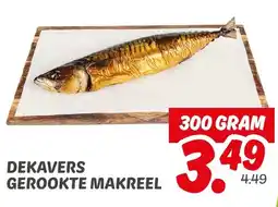 Dekamarkt Dekavers gerookte makreel aanbieding