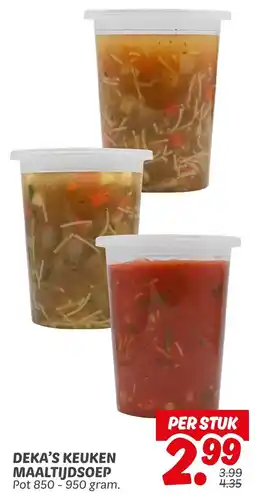 Dekamarkt Deka's keuken maaltijdsoep aanbieding