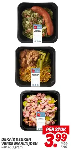 Dekamarkt Deka's keuken verse maaltijden aanbieding