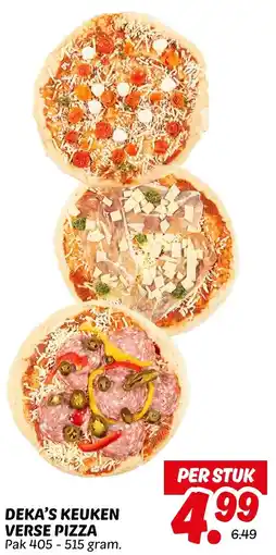 Dekamarkt Deka's keuken verse pizza aanbieding