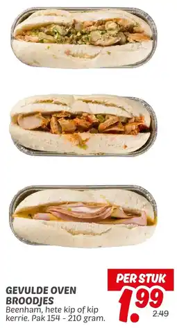 Dekamarkt Gevulde oven broodjes aanbieding